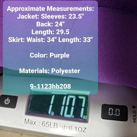 Stella Louise for KB Plus size 18 Purple 2-Piece Church Suit AS IS - Picture 11 of 11